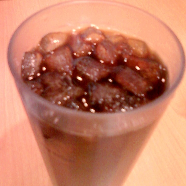 甘酸っぱさがいいね bザクロ酢コーヒー レシピ 作り方 By こあくま527 楽天レシピ